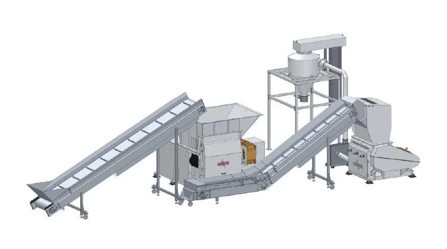 Industrial Solid Waste Recycling System