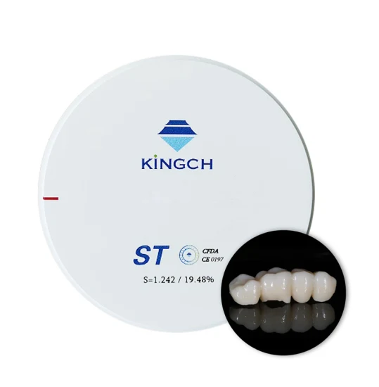 95 mm St voreingefärbte Zirkonoxidscheibe Zirkonzahn System für die Zahnrestauration